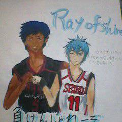 青峰と黒子　ray of shine