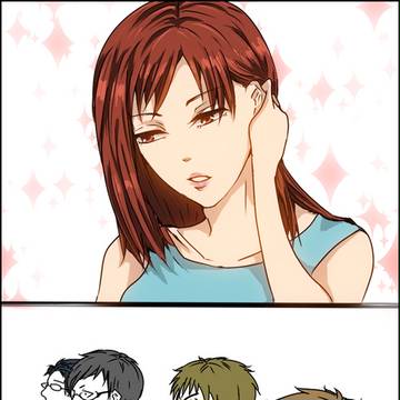 湯豆腐で外人4コマ