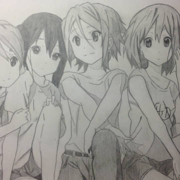けいおん！白黒