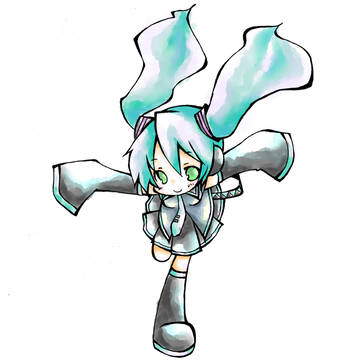 [塗らせていただきました]みくちゃん