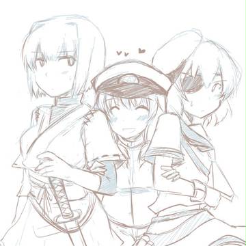 【艦これ】日向ちゃんと木曾ちゃんと私提督