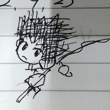 ノート落書きシリーズ  【ゴン】