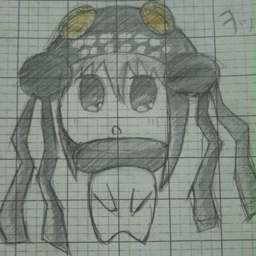 ヲ級ちゃん描いてみた