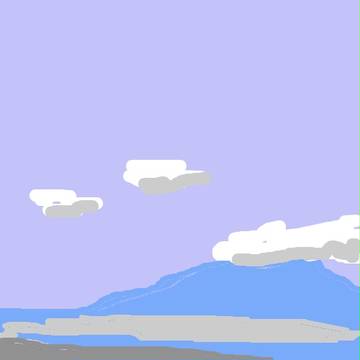 【簡易イラスト】赤城山