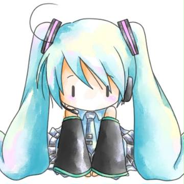 [塗らせていただきました]ちびみく