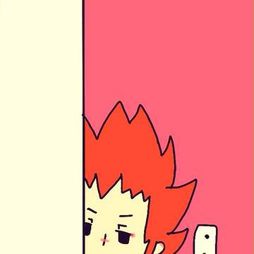 ふらだりさんがこちらをうかがってるようです。