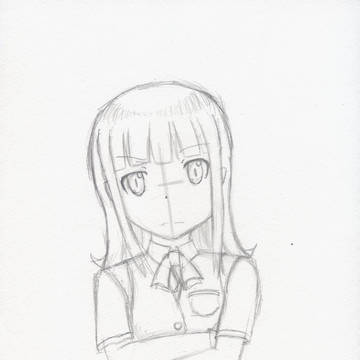 落書き初風さん