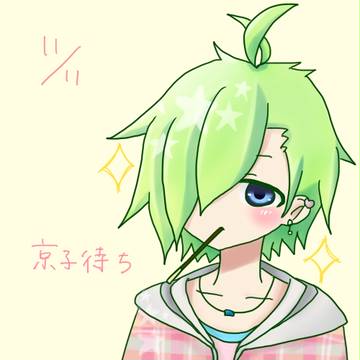 彼方とポッキーゲーム