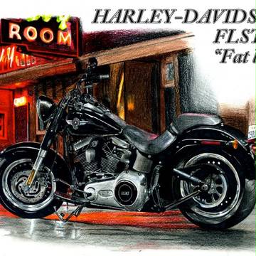 HARLEY-DAVIDSON FLSTF