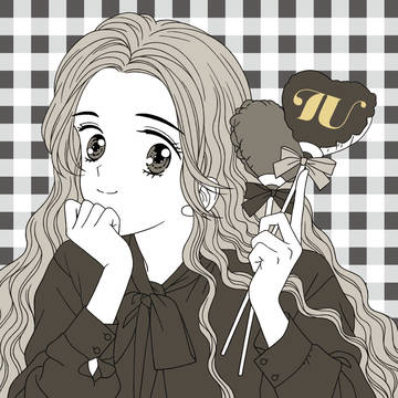 はんさむな彼女パロ絵IUちゃん