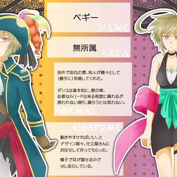 【TOpixiv2】ペギー【ダンパCS】