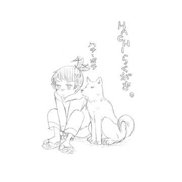 HACHIらくがき