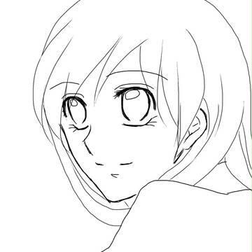 らくがき女の子