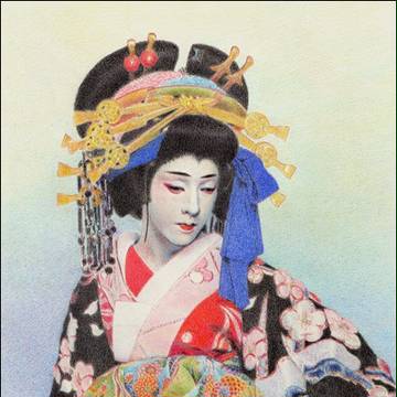 坂東玉三郎　「吉田屋　夕霧」