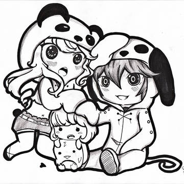 Chibi Hoodies