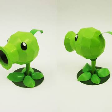 Plants vs. Zombies 2 papertoy