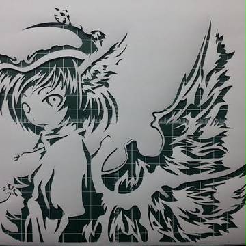みすちー切り絵