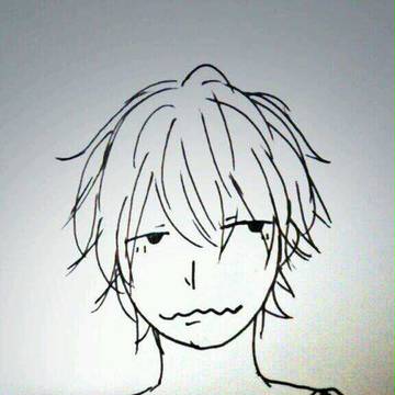うちの子落書き