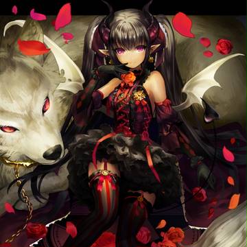 薔薇と悪魔と狼