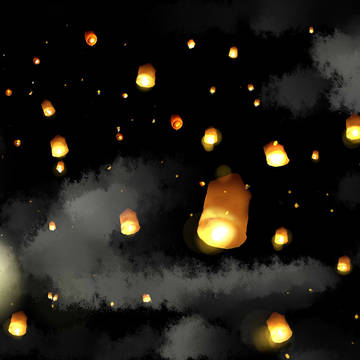 loy kratong festival in thaland