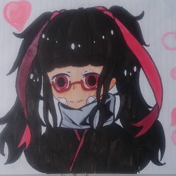 メガネ×ツインテール