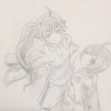 ファイヤーシスターズ描きました(模写だけど)