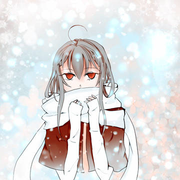 雪が降りました