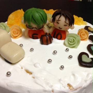 フライング（笑）高尾誕生日ケーキ