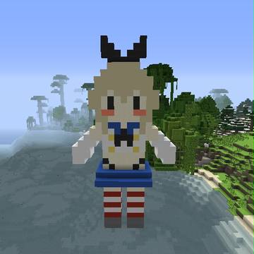 マイクラで島風