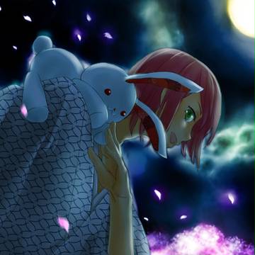 月夜の散歩