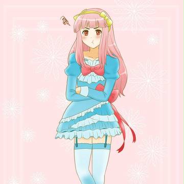 挿絵頂き物サトミちゃん
