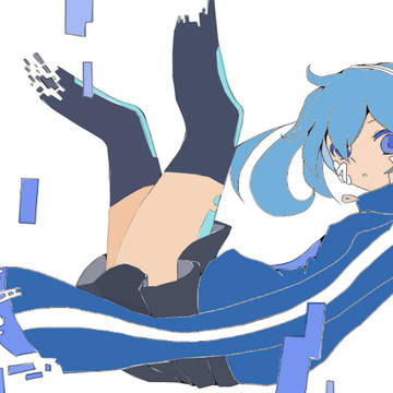 エネの色を塗ってみた