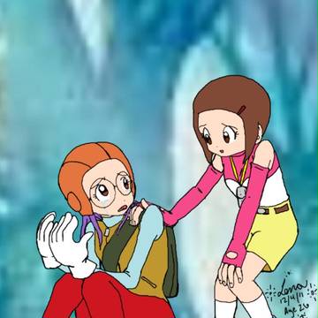 Kari: Everything'll be ok Yolei