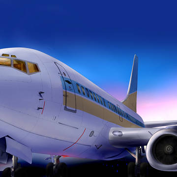 Boeing 737-500(Air Do color)