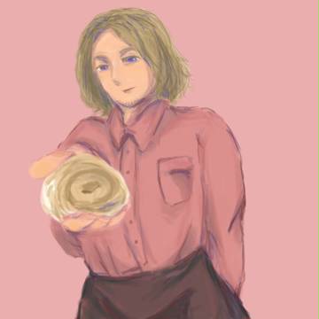 【厚塗り練習/APH】お兄さん