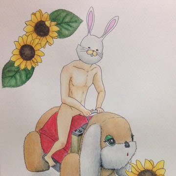全裸うさぎ