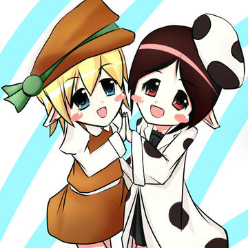 シュークリームちゃん＆大福ちゃん