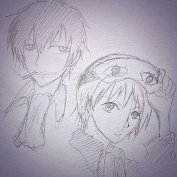 シャーペン落書き