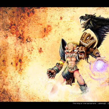 The king of the barbarians