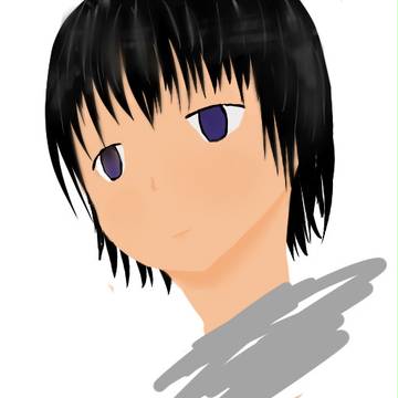 顔まで書いてみた　修正版