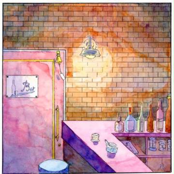 課題[音楽イメージイラスト]