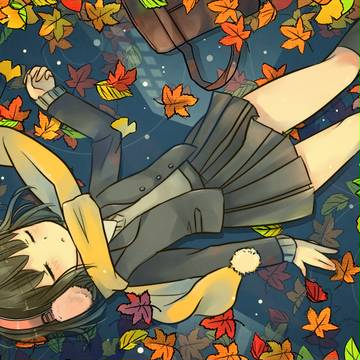 紅葉と