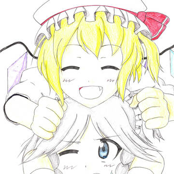 咲夜さんとフランちゃん