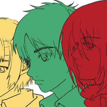 進撃の落書き2