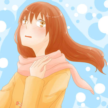 冬の日の香苗