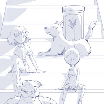 夏に描いたヤツ