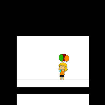 RWBY-Little Yang and balloons