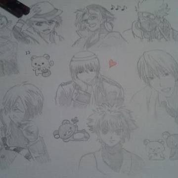 集合絵　らくがき