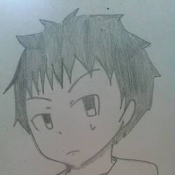 初描き