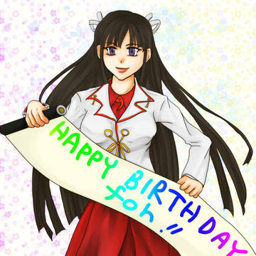 お誕生日絵